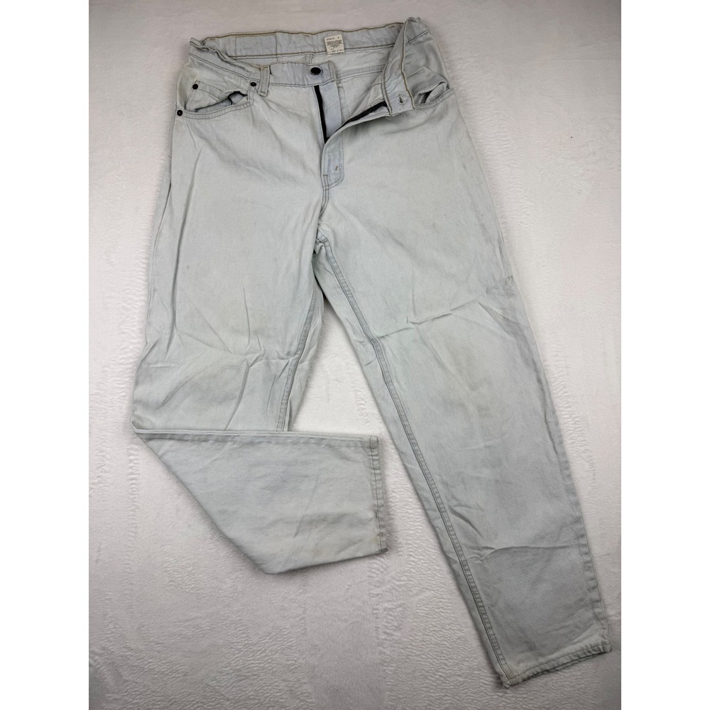 Vintage Levis 560 Loose Fit Tapered Y2K Jeans Light Wash Made in‎ USA 34x32 Mens